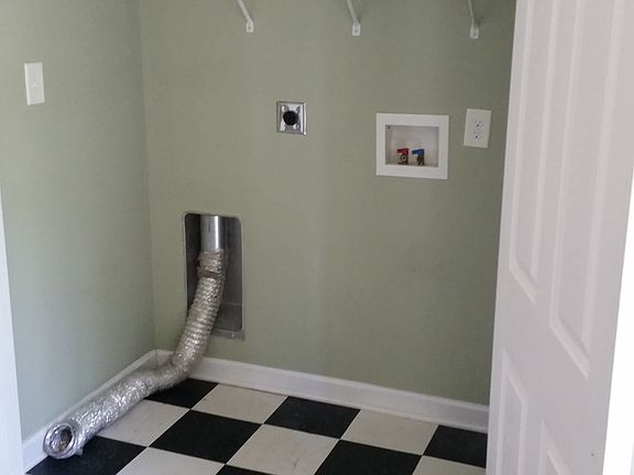Laundry hook-ups