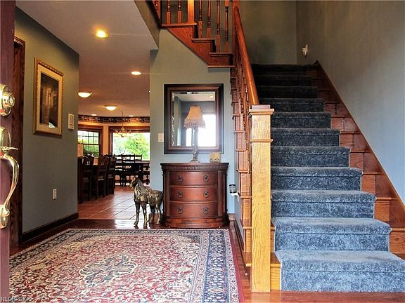Open Foyer with Hardwood Floors