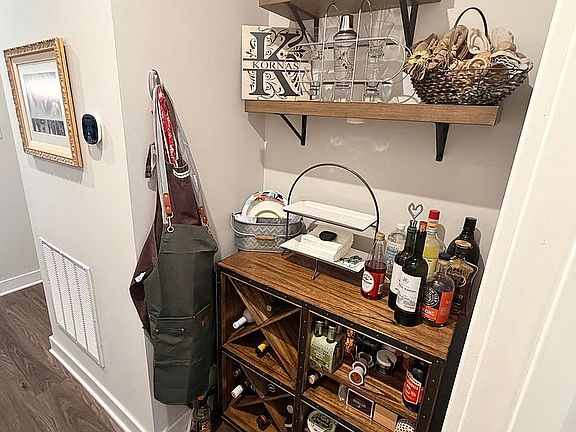 Nook near garage/1.5 bath