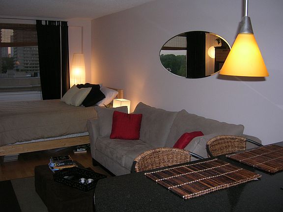 spacious studio with great Buckhead views