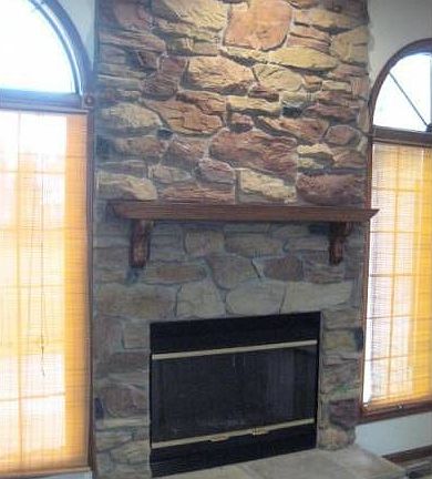 Soaring Fireplace