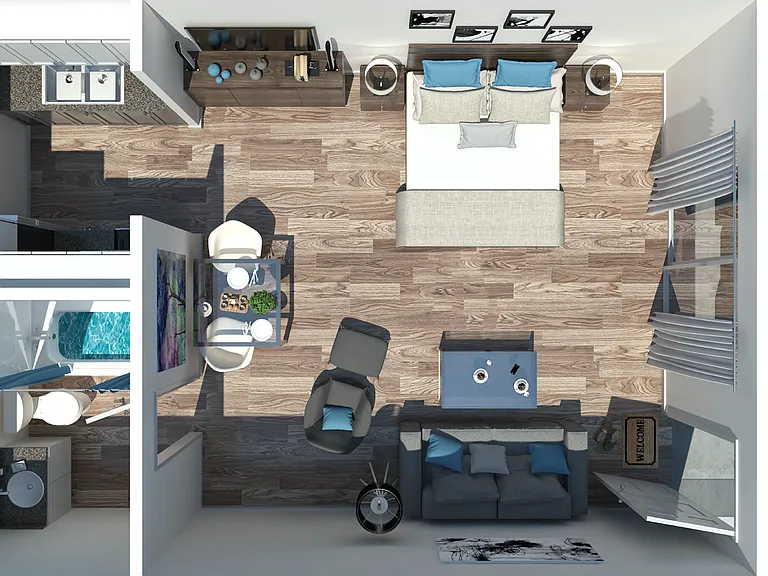 Studio Floorplan Studio Floorplan