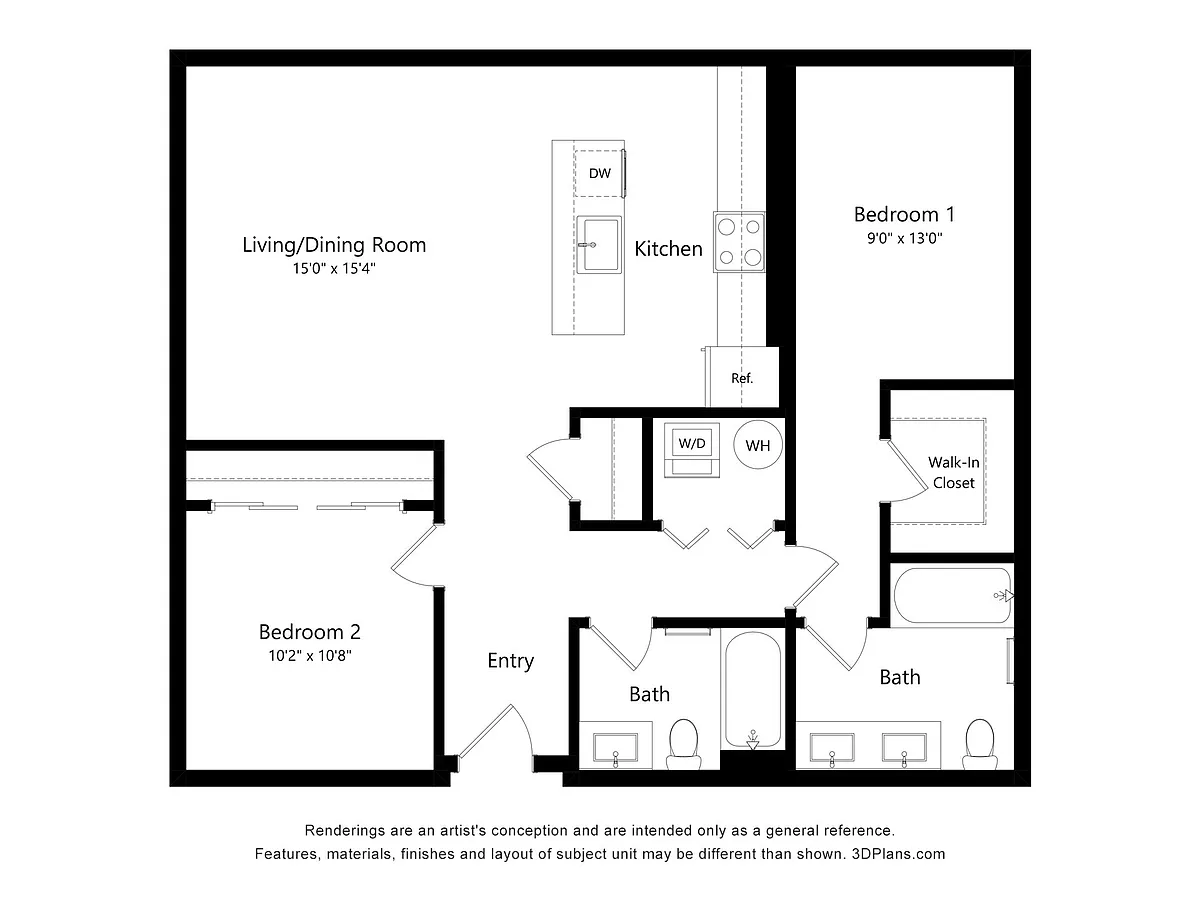 Floor plan B2