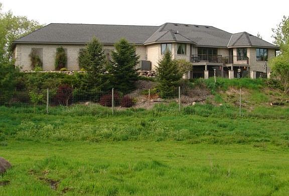South side of all brick home