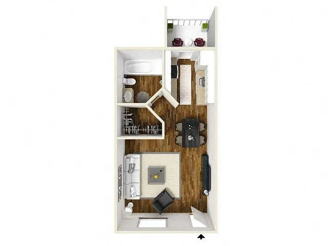 Floor plan Piquin