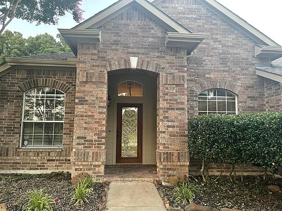 Leaded custom front door.