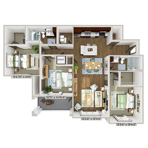 Floor plan C1