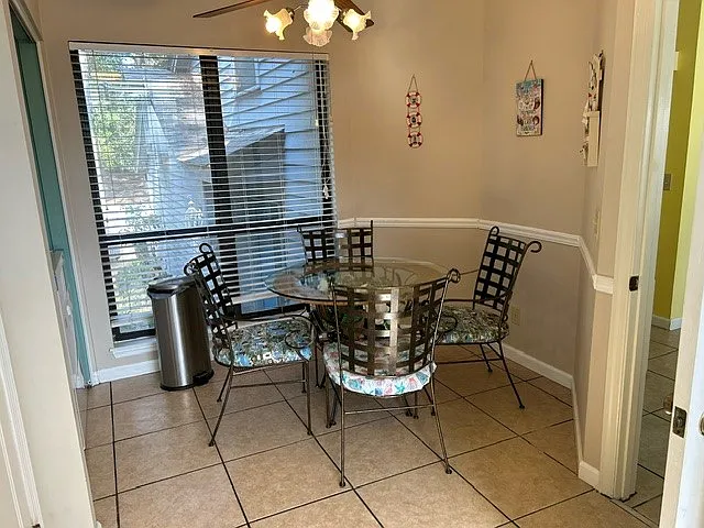 Dinette in the kitchen