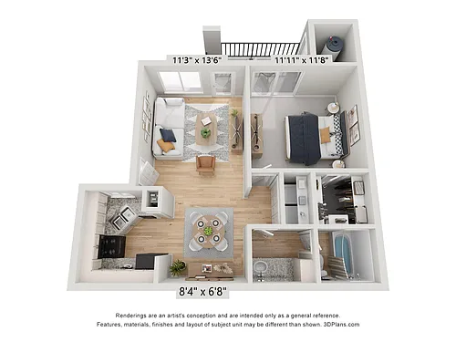 Floor plan Geneva