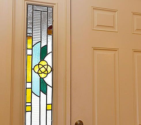 Stained glass inserts