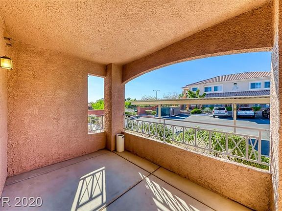 Large patio outside living room