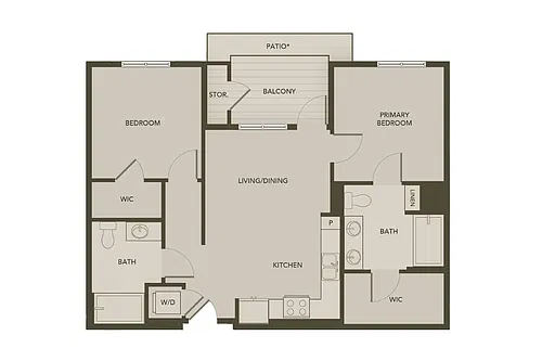 Floor plan B1