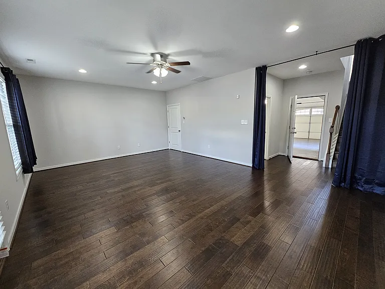 First Floor Rec Room + Garage