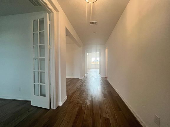 Construction progress - entryway