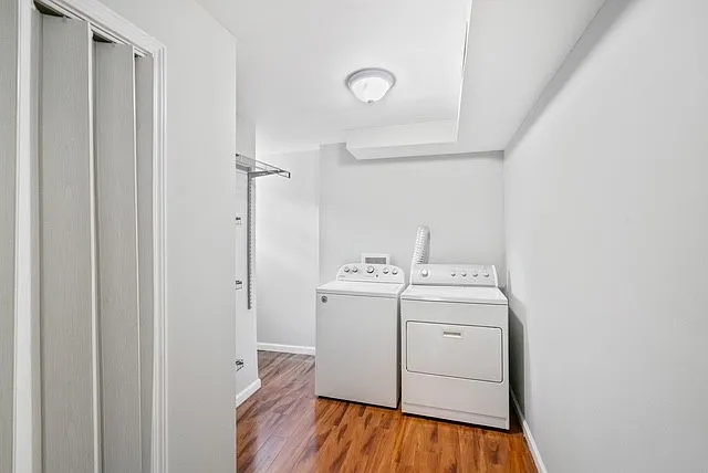 Laundry room off of kitchen