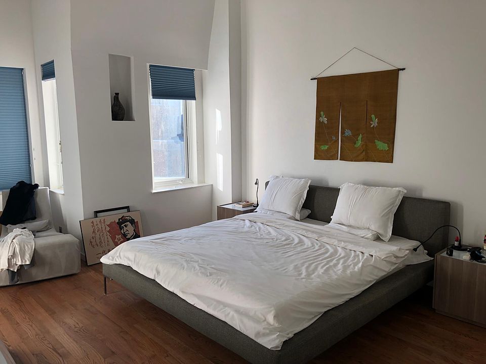 Master bedroom on the third floor