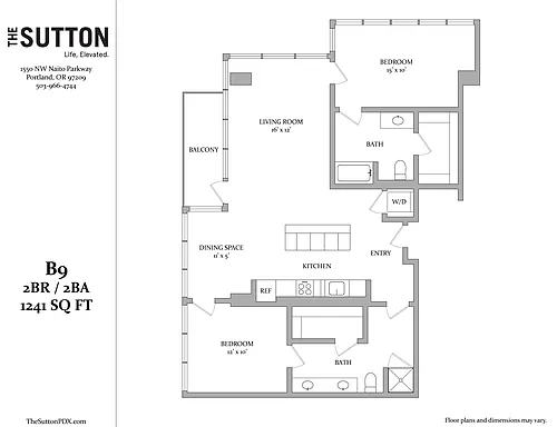 Floor plan B9