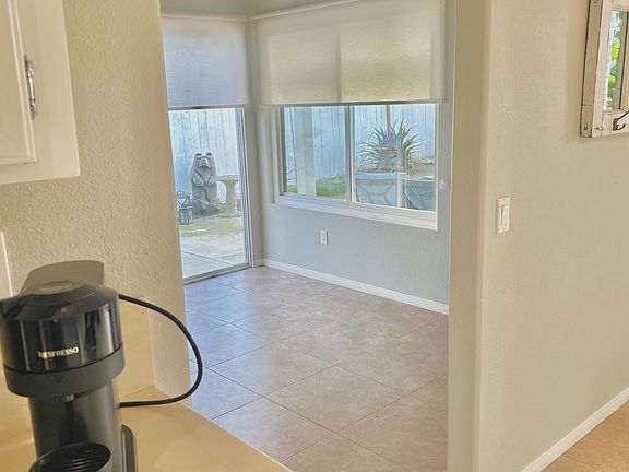 View from kitchen to dining room