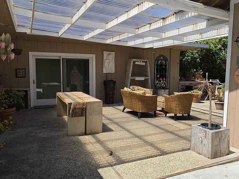 Outside Patio Area