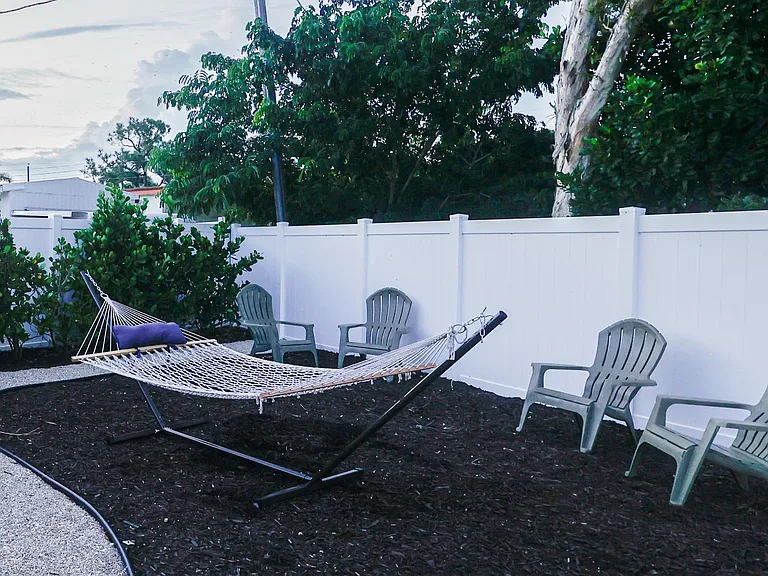 Take a siesta on the hammock as you take in a southwest breeze.