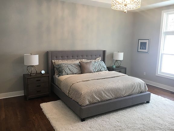 Spacious master suite