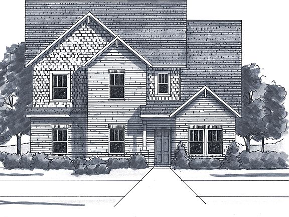 The Cooper - Craftsman 2 - Side Entry Garage