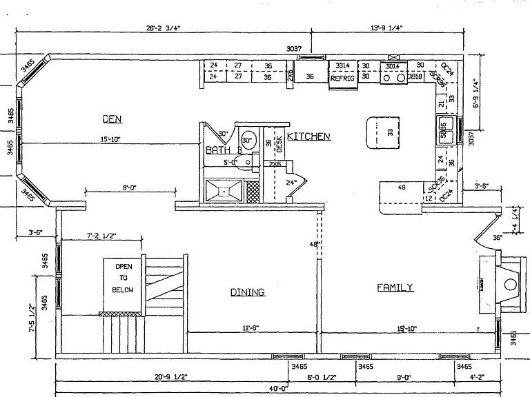 Floor plan main level