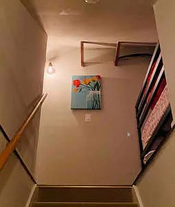 Steps to Upper Level