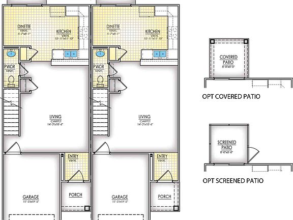 Deacon Main Level and Options