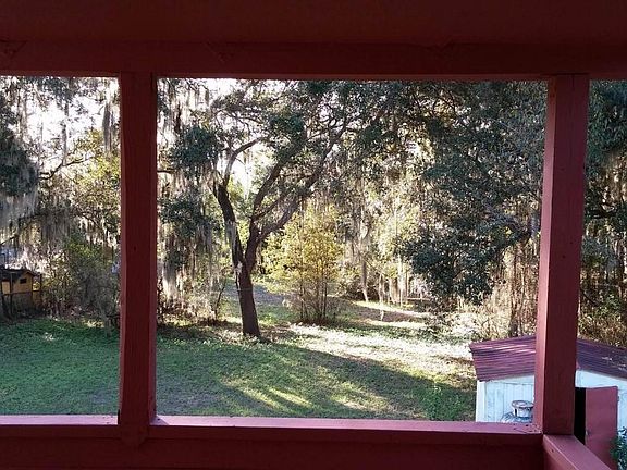 View from back porch