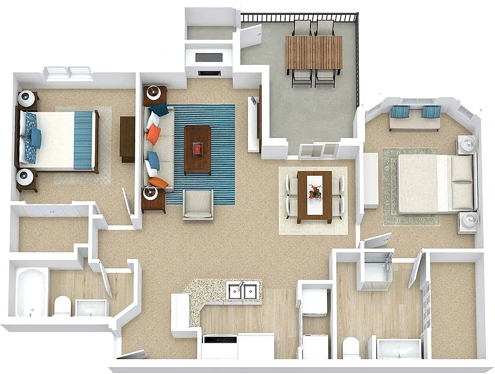 Floor plan The 1055