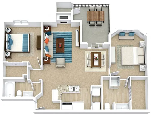 Floor plan The 1055