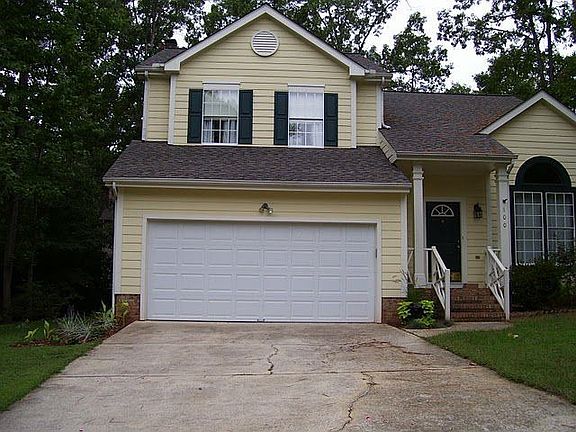 Exterior view, removed boxwoods