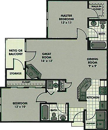 Laurel floorplan