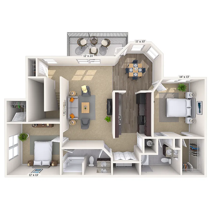 Floor plan Morgan
