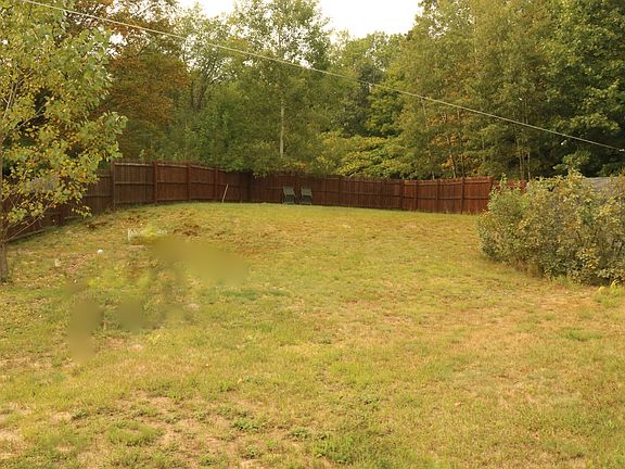 1large back yard. Fenced