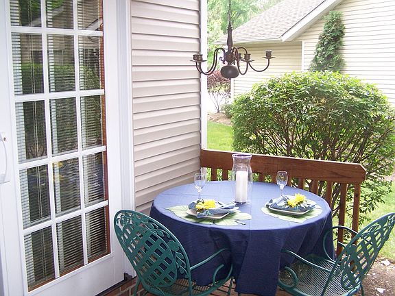 Covered Patio Off First Floor Master Bedroom