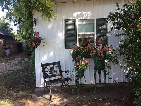 End of storage shed