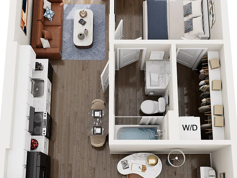 A2.1 Jr floor plan Trella Uptown