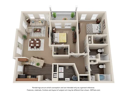 Floor plan Thoroughbred