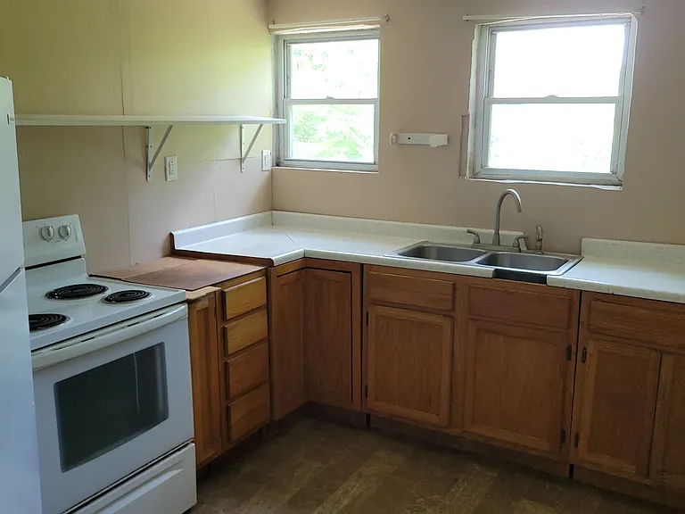 just the kitchen