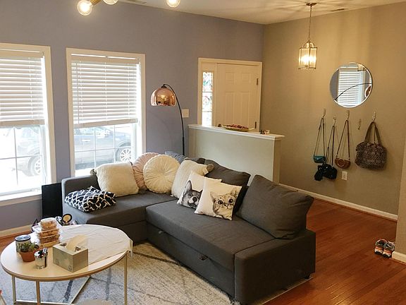Entryway and Living Room