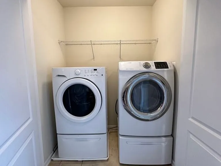 second floor laundry