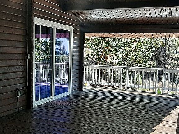 Deck for more living space.