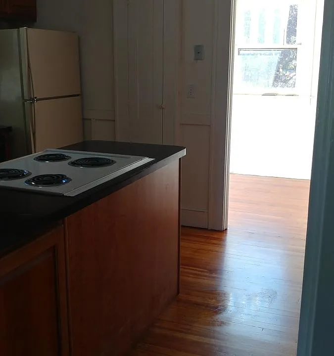 Kitchen into Laundry Room