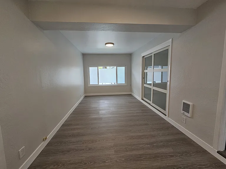 Primary suite with large closets and new bathroom.