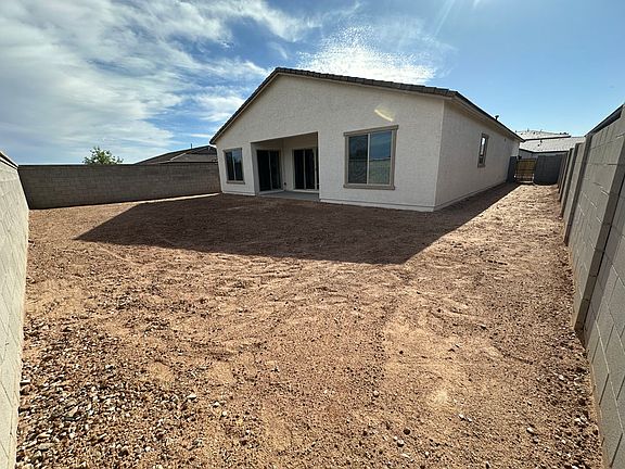 Back exterior elevation