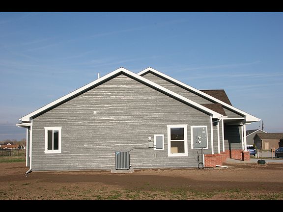 West side view
