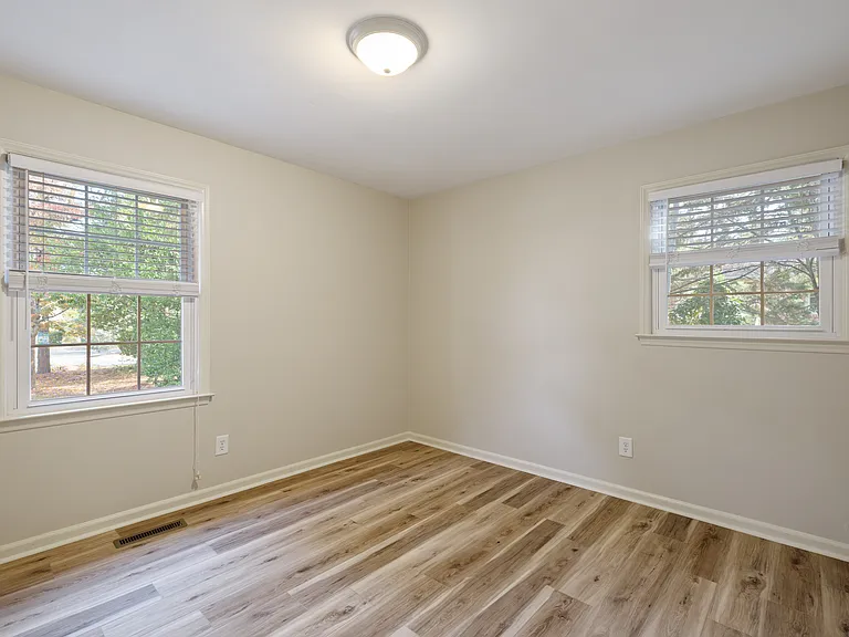 Bedroom 1; front corner of home
