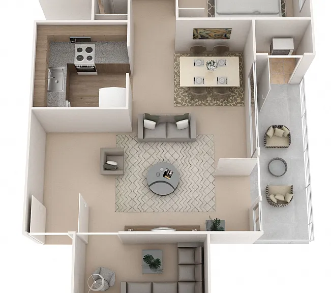 Cedar Gardens and Towers Apartments and Townhomes — Photo 26